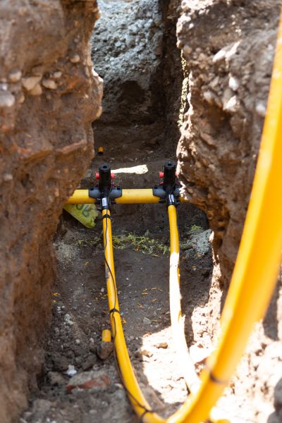 Propane Piping in Van Nuys