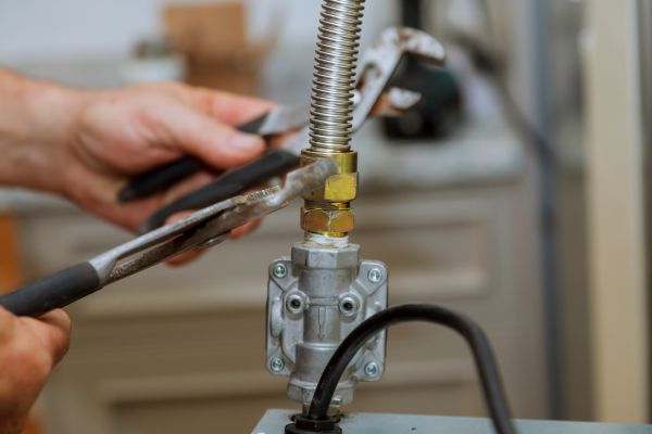 Flexible Gas Line Installation in Van Nuys